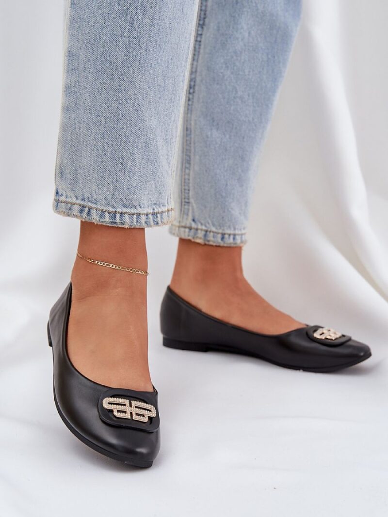 Baleriny Model Ainoria ZA58P Black - Step in style