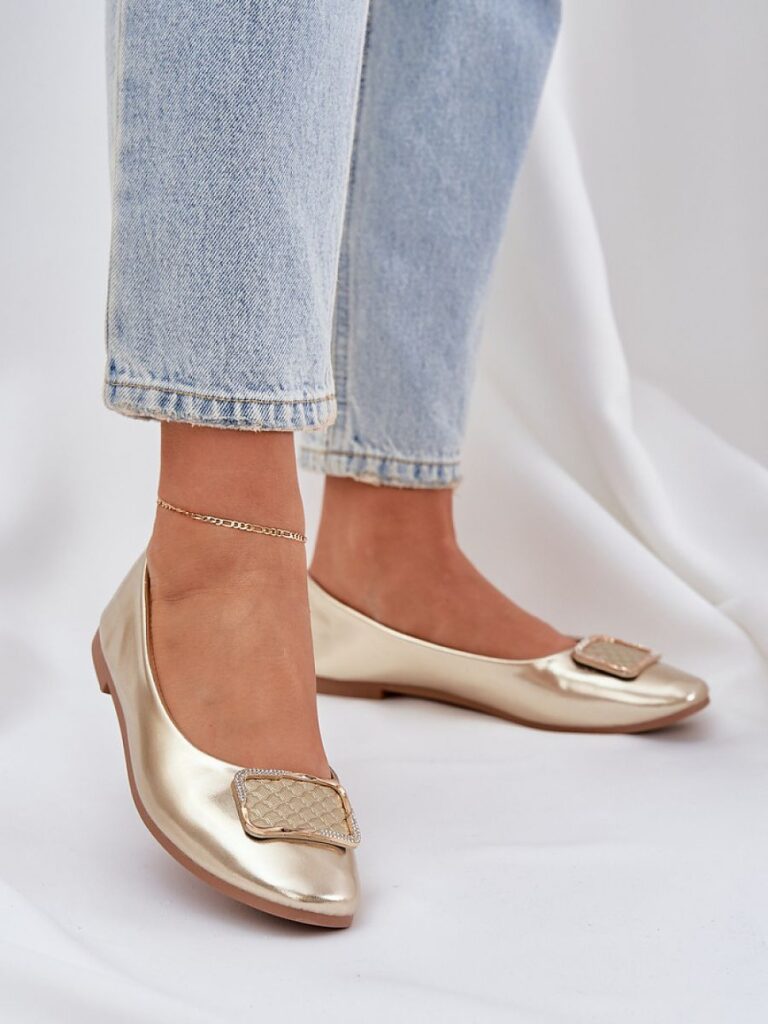Baleriny Model Tulnelia ZA62P Gold - Step in style