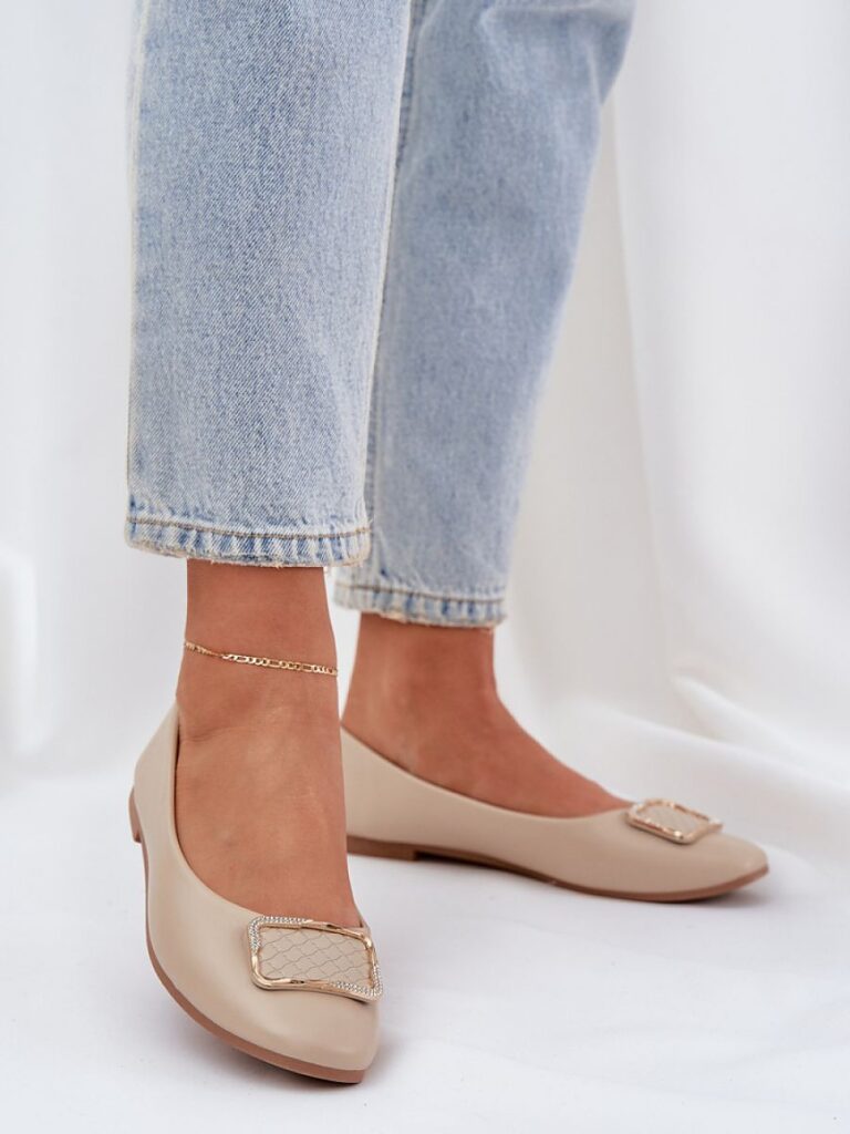 Baleriny Model Tulnelia ZA62P Beige - Step in style