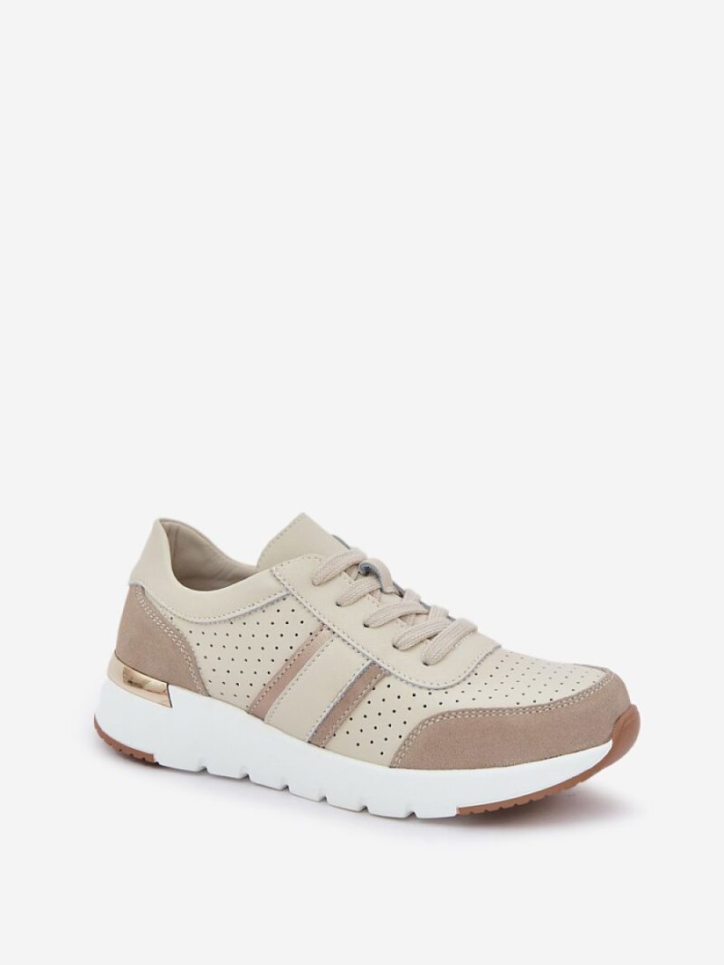 Buty Sportowe Model Norlexia 25SP32-8485 Beige - Step in style - obrazek 2