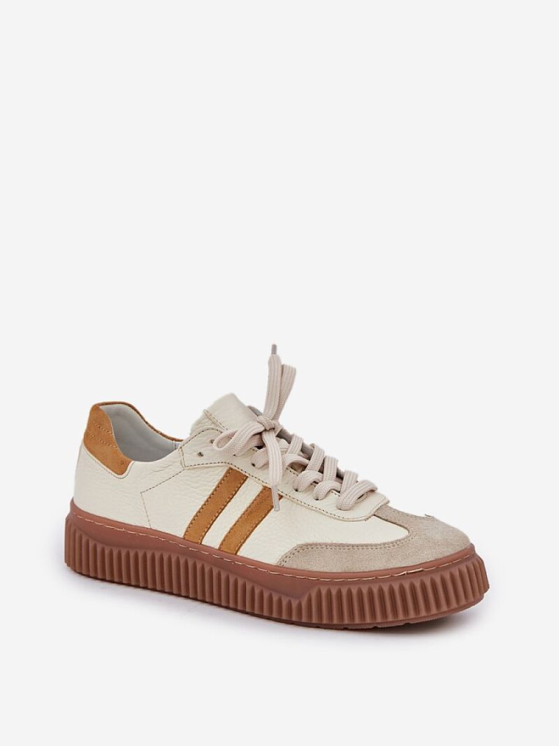 Buty Sportowe Model Zazoo N1068S6 Beige - Step in style - obrazek 2