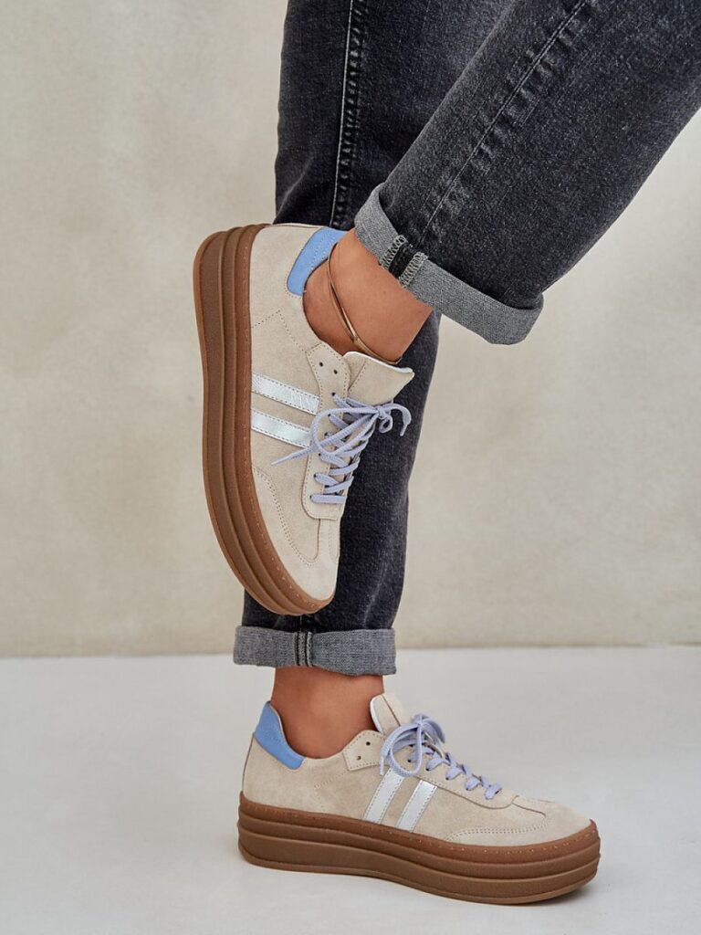 Buty Sportowe Model Zazoo N1068S4 Beige - Step in style