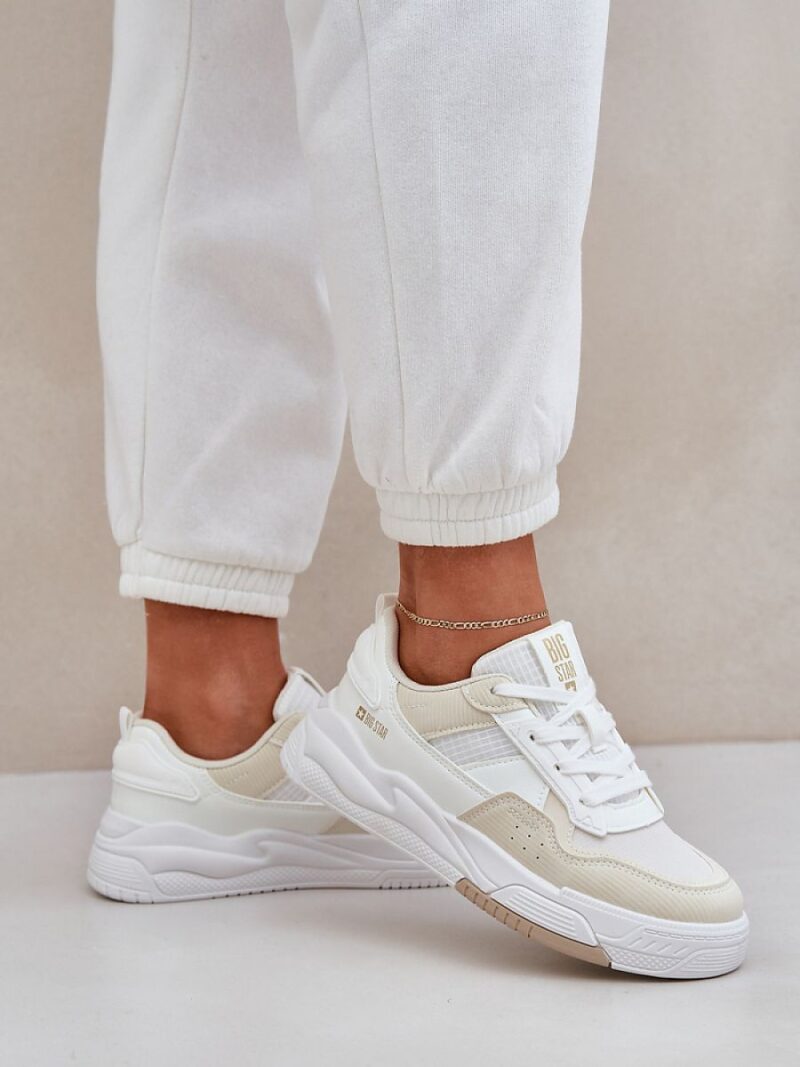 Buty Sportowe Model Big Star OO274A155 White/Beige - Step in style - obrazek 3