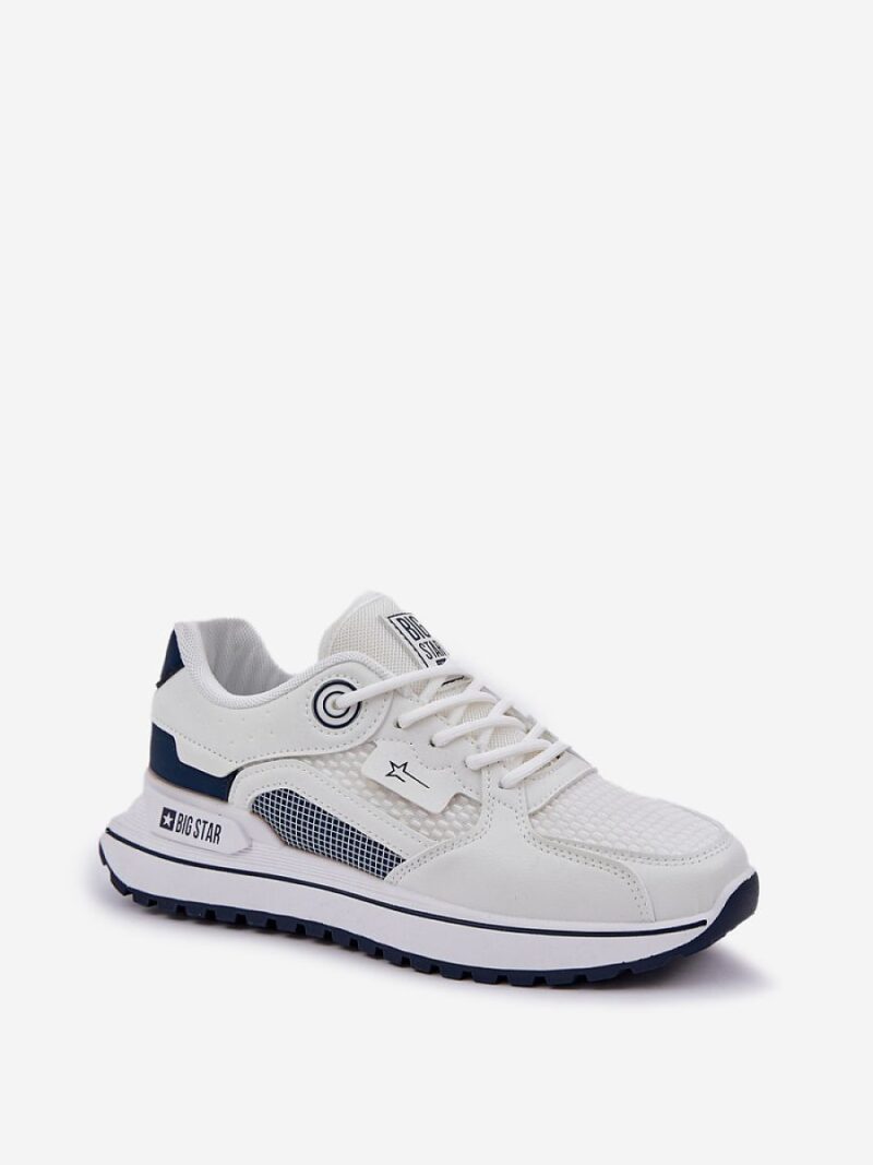 Buty Sportowe Model Big Star NN274A103 HI-POLY SYSTEM White/Navy - Step in style - obrazek 2
