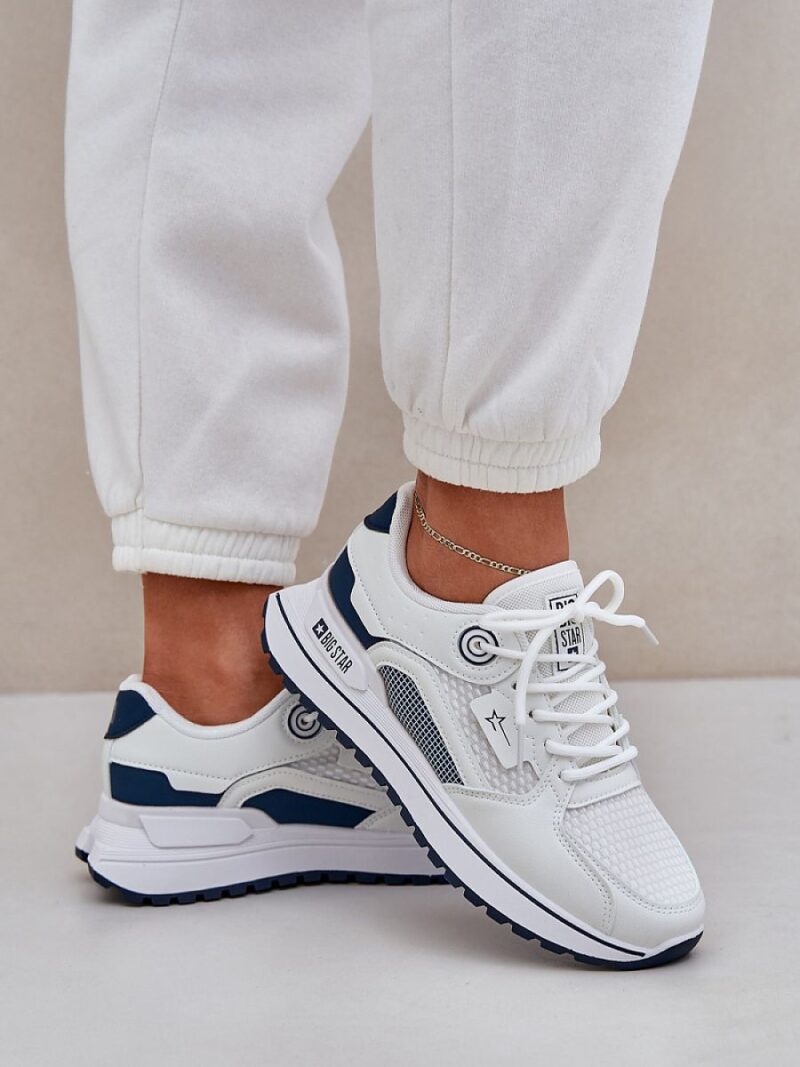 Buty Sportowe Model Big Star NN274A103 HI-POLY SYSTEM White/Navy - Step in style - obrazek 3