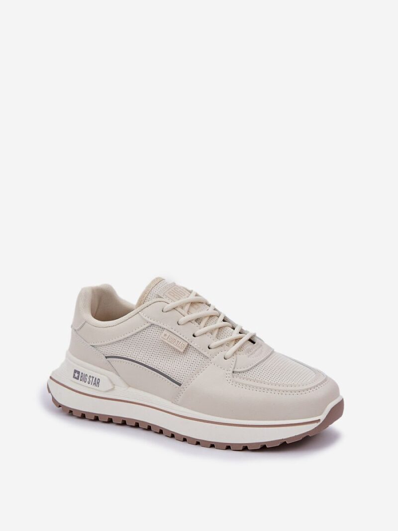 Buty Sportowe Model Big Star NN274A088 Light Beige - Step in style - obrazek 2