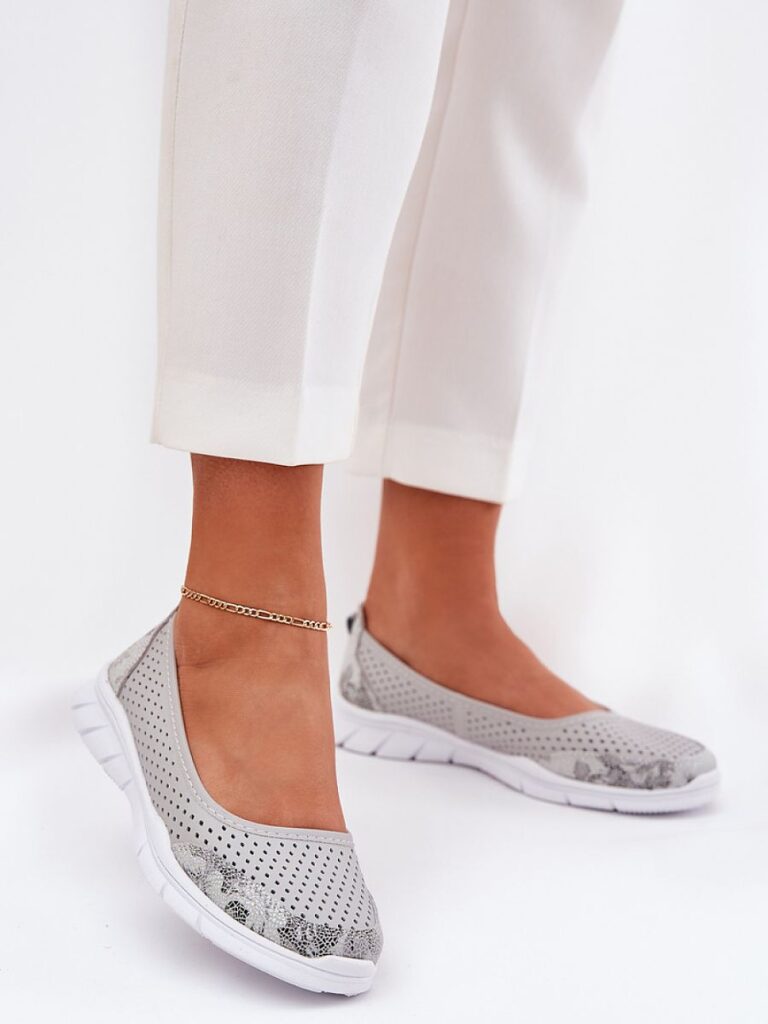 Baleriny Model Vinceza 95323 Grey - Step in style