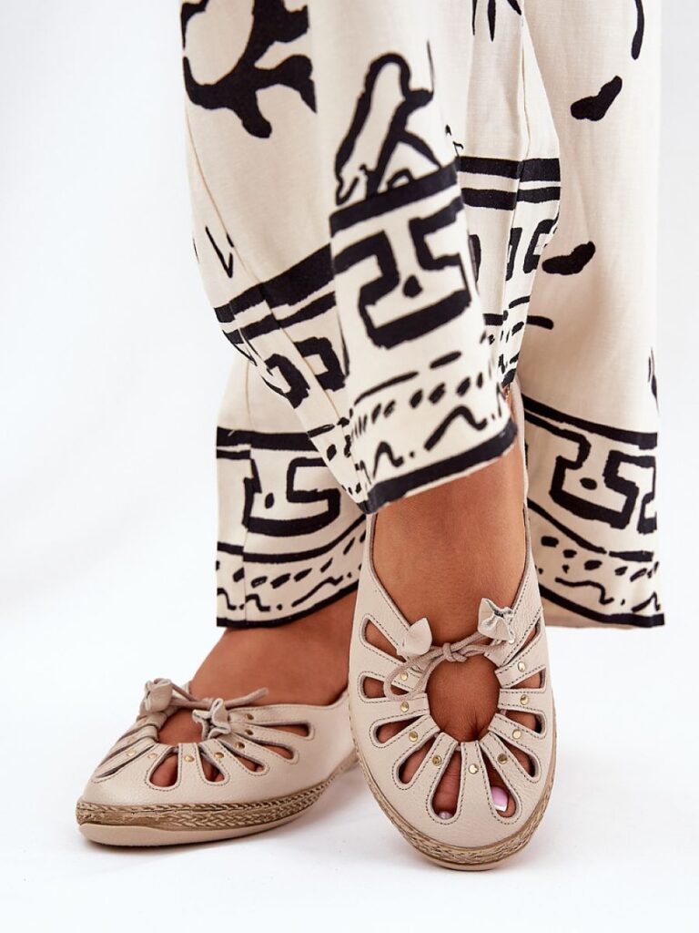 Baleriny Model Zazoo 10179 Beige - Step in style