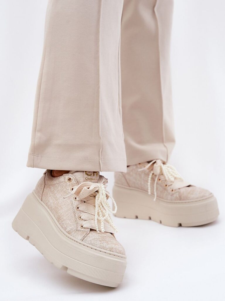 Buty Sportowe Model CheBello 4658 Gold - Step in style