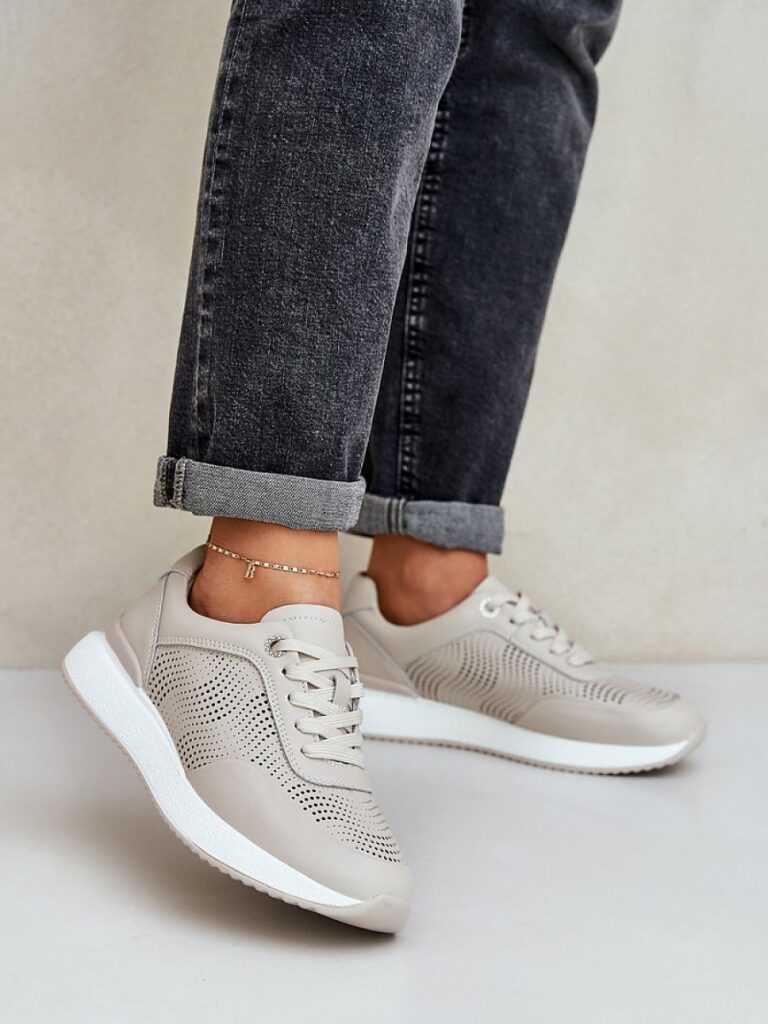 Buty Sportowe Model S.Barski LR51-551 Beige - Step in style