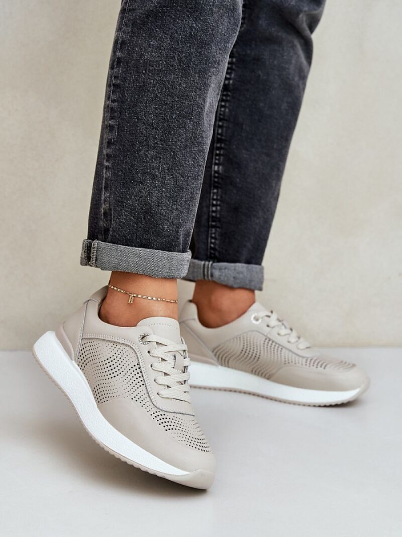 Buty Sportowe Model S.Barski LR51-551 Beige - Step in style
