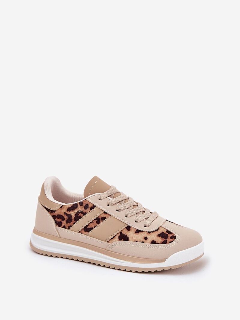 Buty Sportowe Model Galabis BL579P Beige/Brown - Step in style - obrazek 2