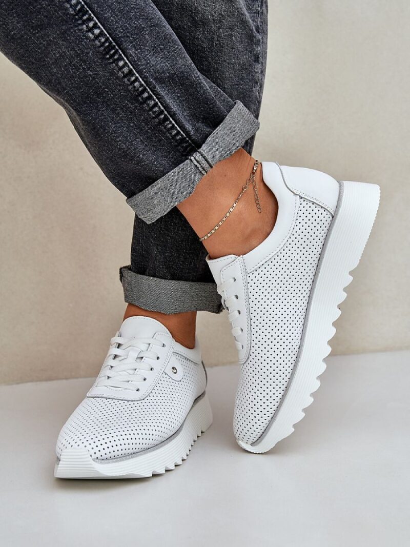 Buty Sportowe Model DA LR51-629 White - Step in style - obrazek 3