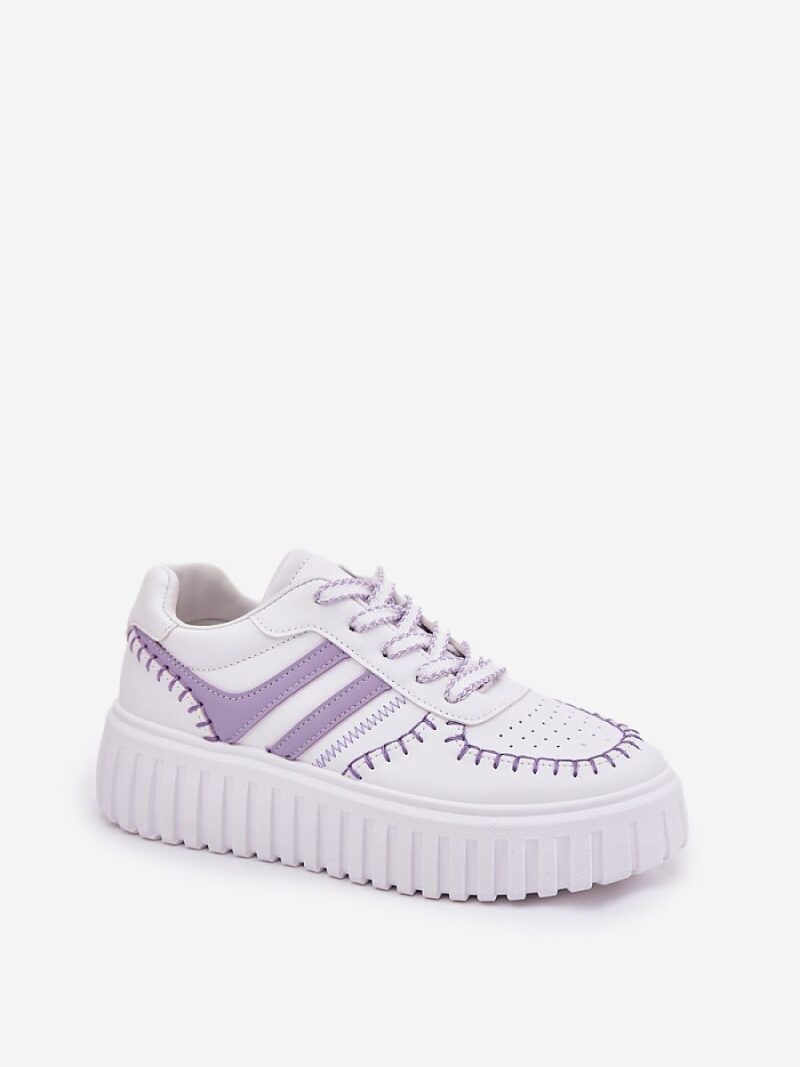 Buty Sportowe Model Ofenale B0-158 Violet - Step in style - obrazek 2