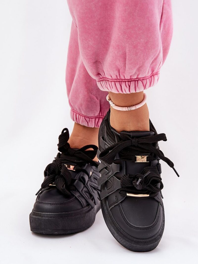 Buty Sportowe Model Penolle 8927 Black - Step in style - obrazek 2