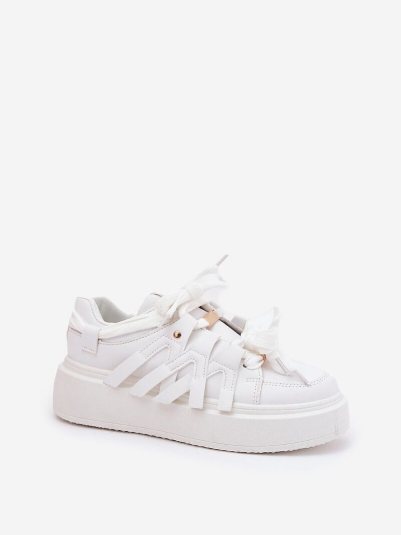 Buty Sportowe Model Penolle 8927 White - Step in style - obrazek 2