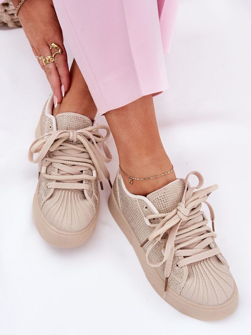 Buty Sportowe Model Eanneth 8970 Beige - Step in style - obrazek 3