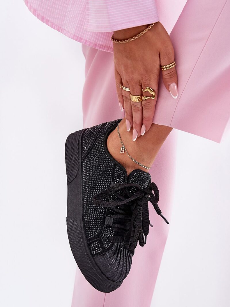 Buty Sportowe Model Eanneth 8970 Black - Step in style - obrazek 3