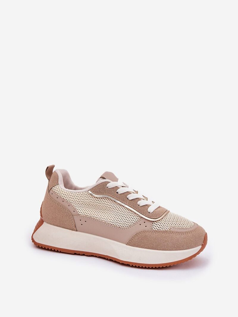Buty Sportowe Model Poova 8960 Khaki - Step in style - obrazek 2