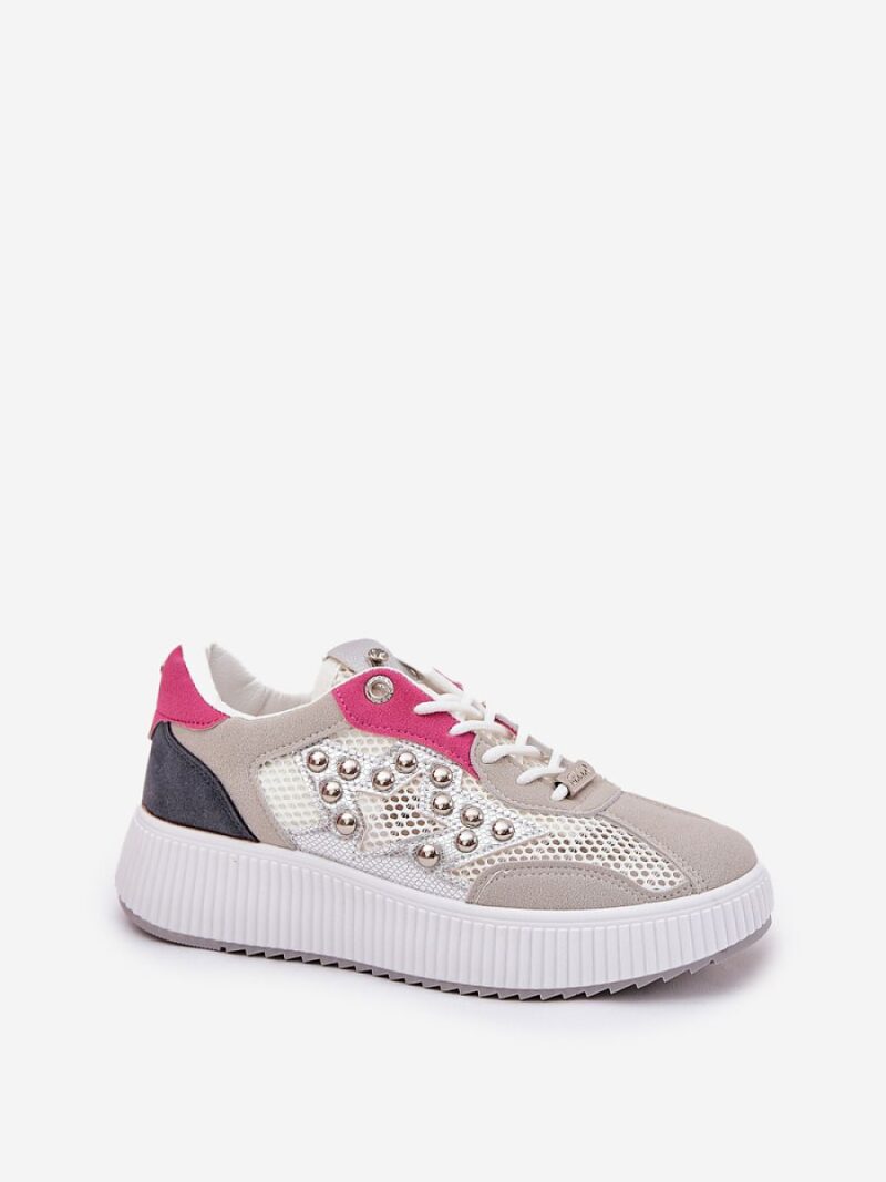 Buty Sportowe Model Ogalda YY-157 Grey - Step in style - obrazek 2