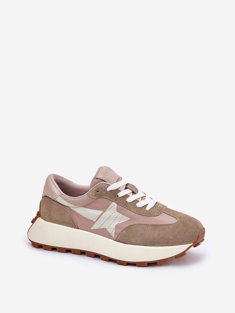 Buty Sportowe Model Vinceza 66720 Beige - Step in style - obrazek 2