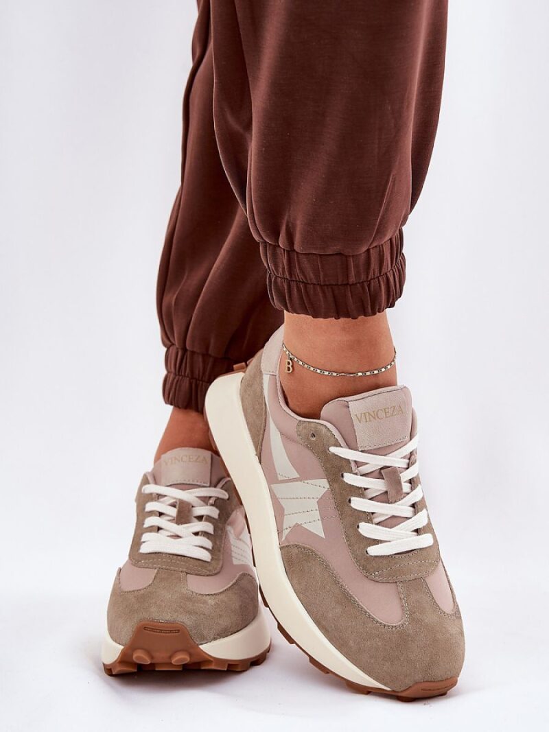 Buty Sportowe Model Vinceza 66720 Beige - Step in style - obrazek 3