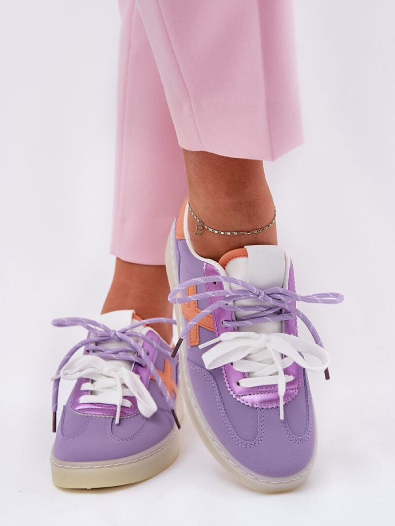 Buty Sportowe Model Zelevelis C2051-9 Violet - Step in style - obrazek 3