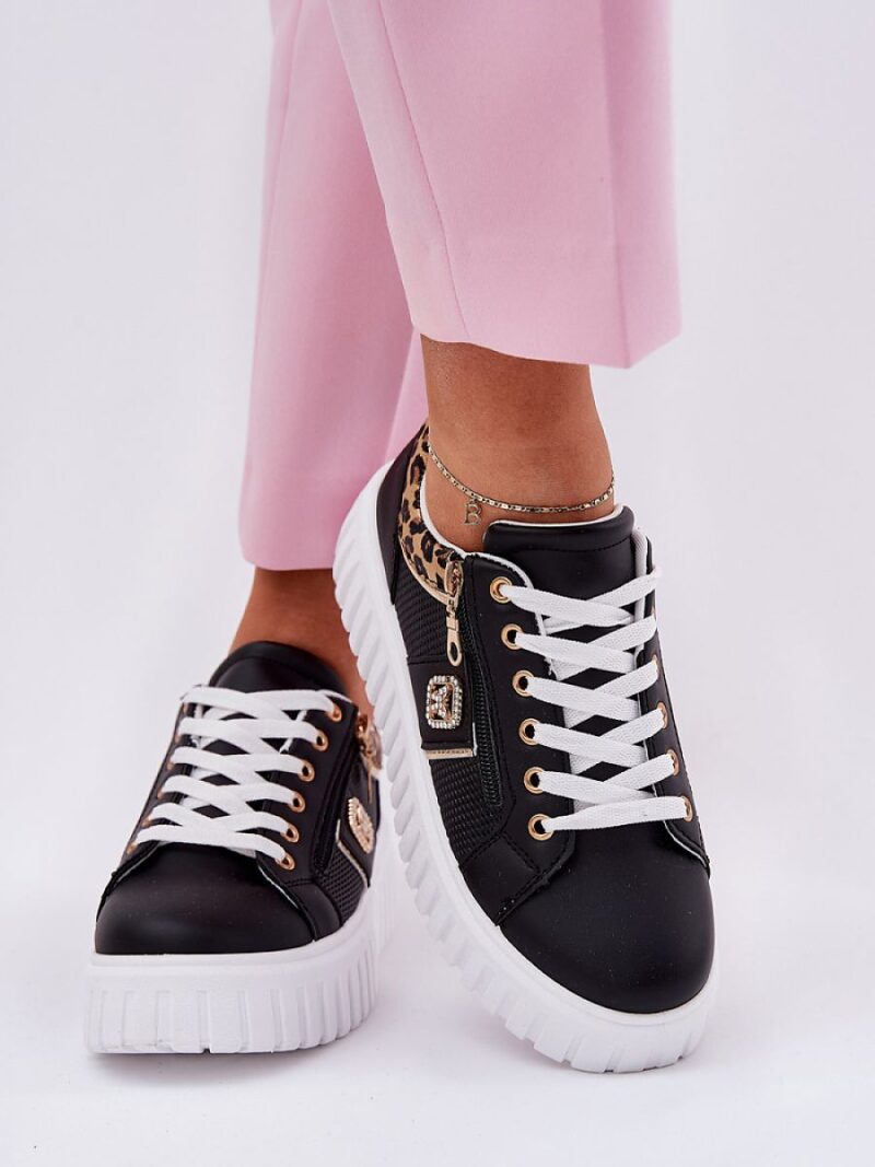 Buty Sportowe Model Velionna GLA1111 Black - Step in style - obrazek 3