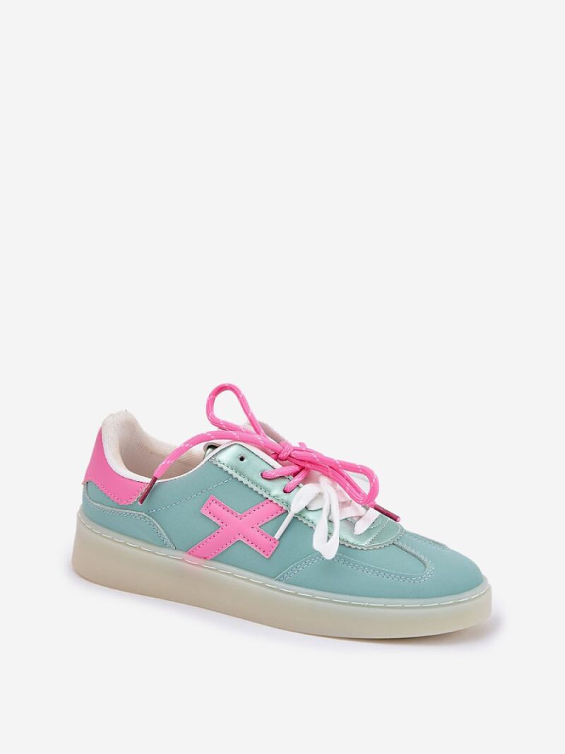 Buty Sportowe Model Zelevelis C2051-7 Mint/Pink - Step in style - obrazek 2