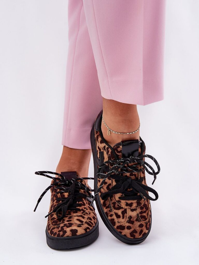 Buty Sportowe Model Zelevelis C2051-10 Brown Panterka - Step in style