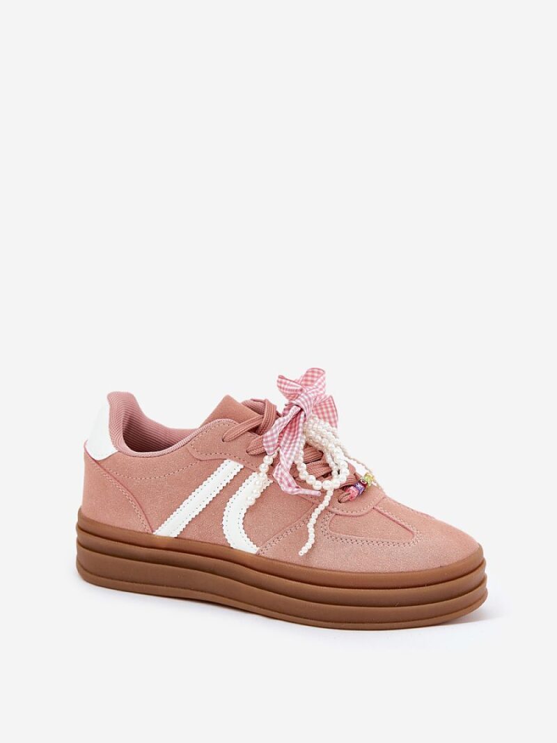 Buty Sportowe Model Vinness C3033 Pink - Step in style - obrazek 2