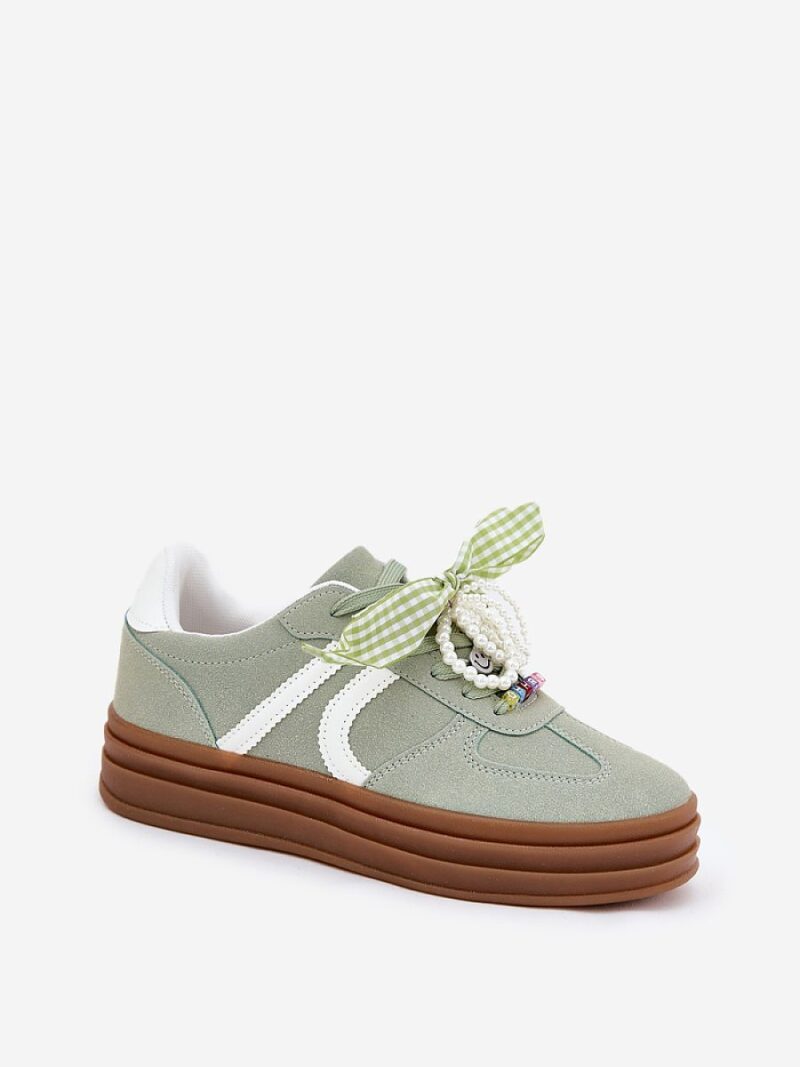 Buty Sportowe Model Vinness C3033 Green - Step in style - obrazek 2