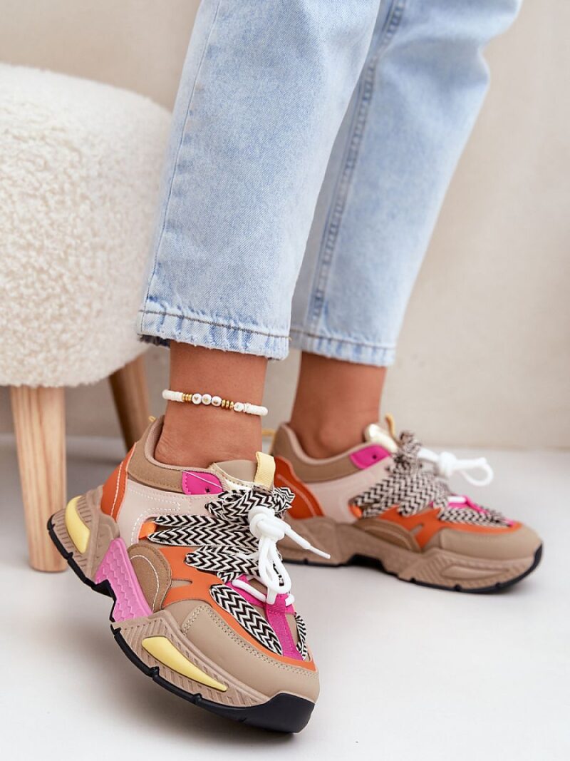 Buty Sportowe Model Samoles 8133 Khaki - Step in style - obrazek 3
