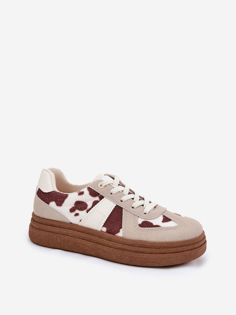 Buty Sportowe Model Lincidi 7590 Beige - Step in style
