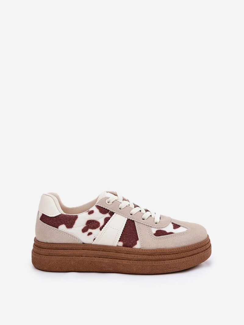 Buty Sportowe Model Lincidi 7590 Beige - Step in style - obrazek 2
