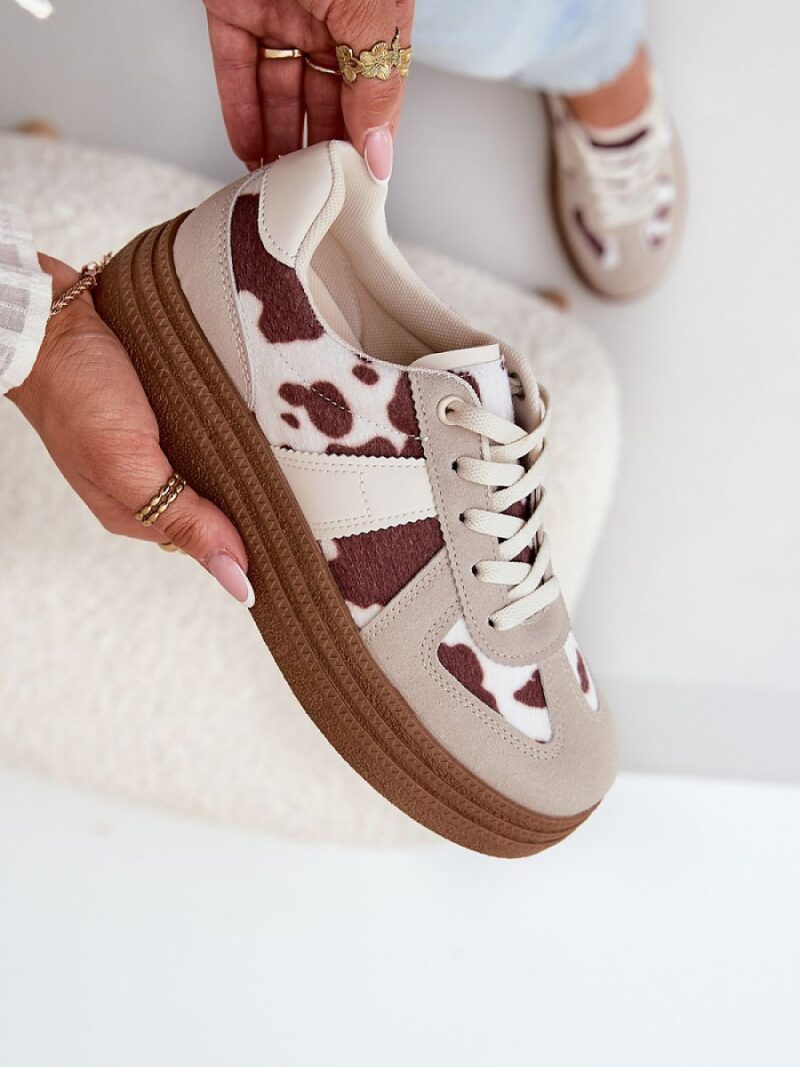 Buty Sportowe Model Lincidi 7590 Beige - Step in style - obrazek 3