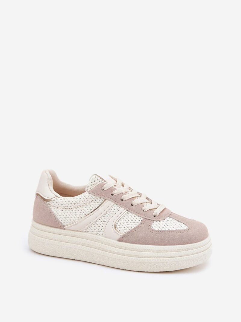 Buty Sportowe Model Lesida 8912 Beige - Step in style - obrazek 2