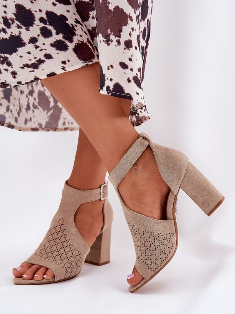 Sandały Model Helori 8752 Beige - Step in style