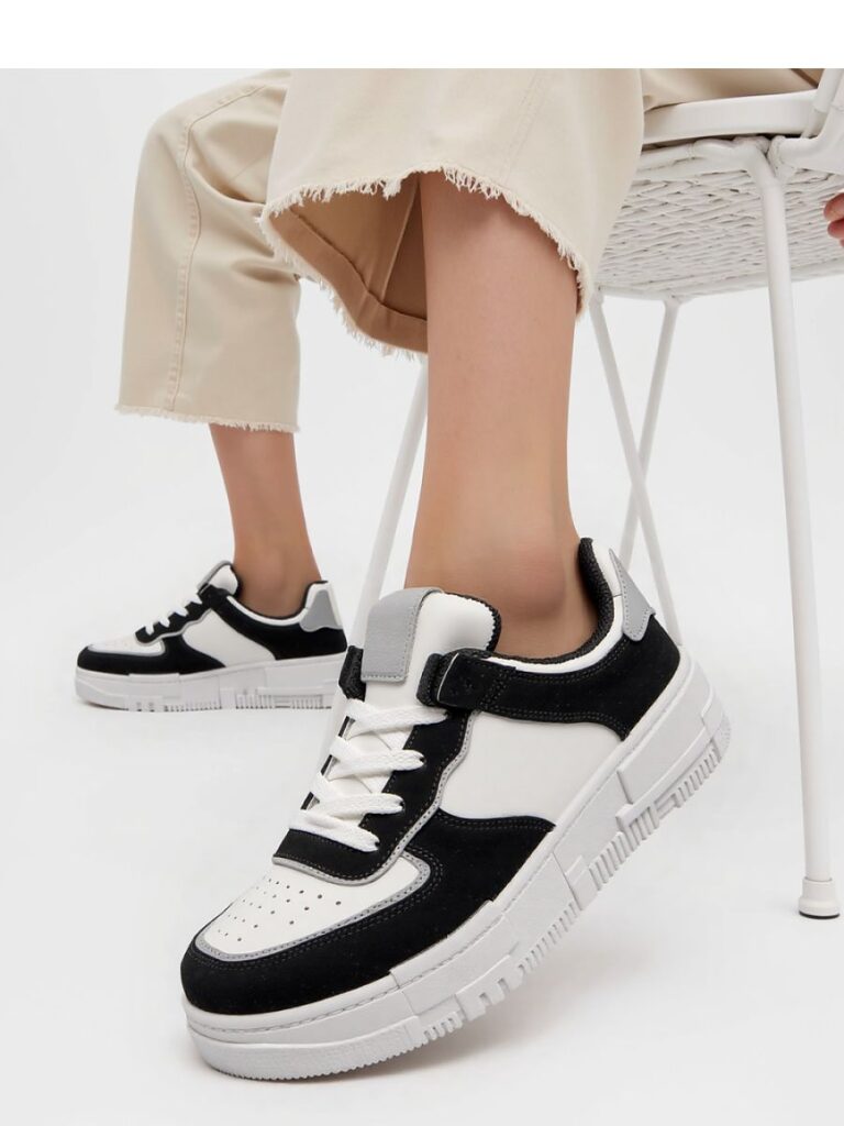 Damskie Sneakersy OASIS BLACK - Inello