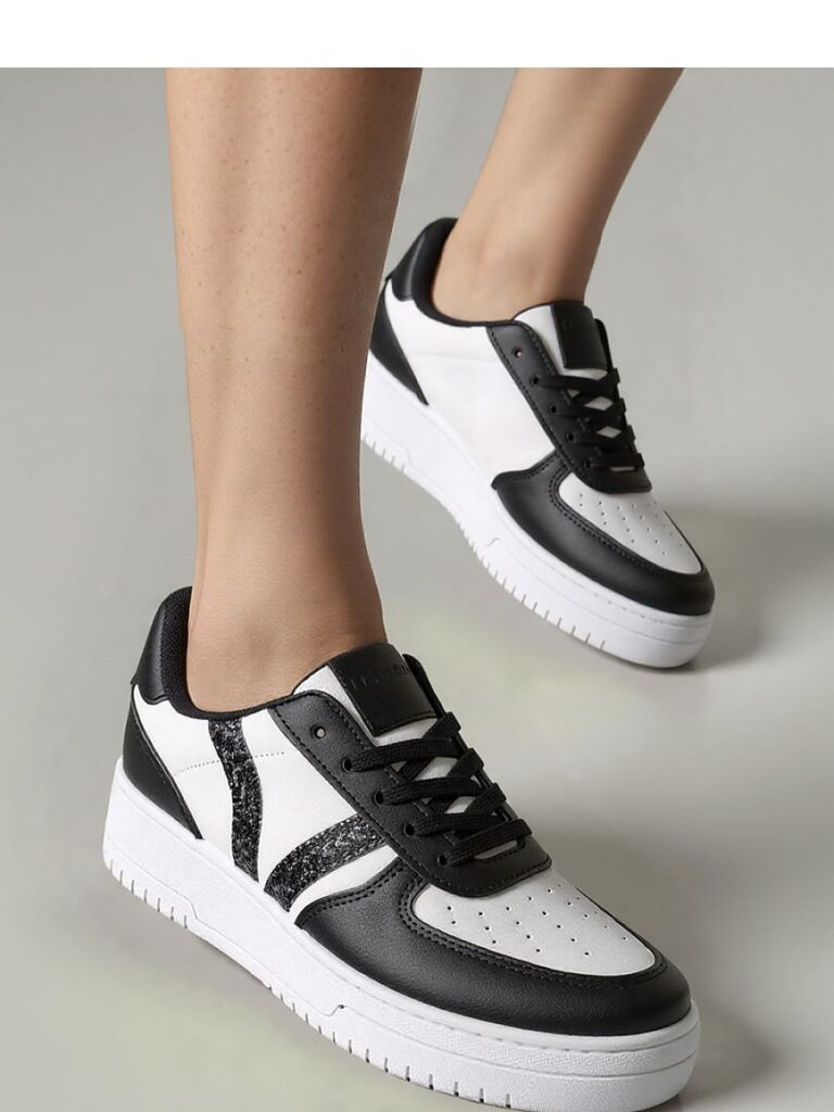 Damskie Sneakersy LORENEX BLACK - Inello