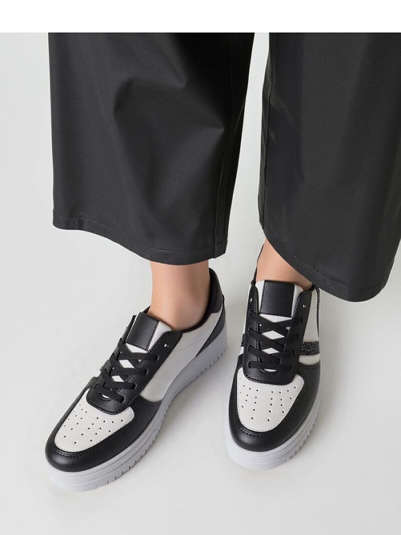 Damskie Sneakersy LORENEX BLACK - Inello - obrazek 2