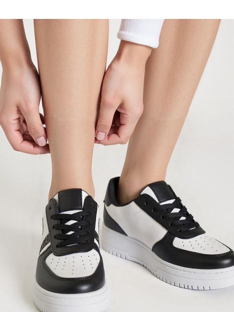 Damskie Sneakersy LORENEX BLACK - Inello - obrazek 3
