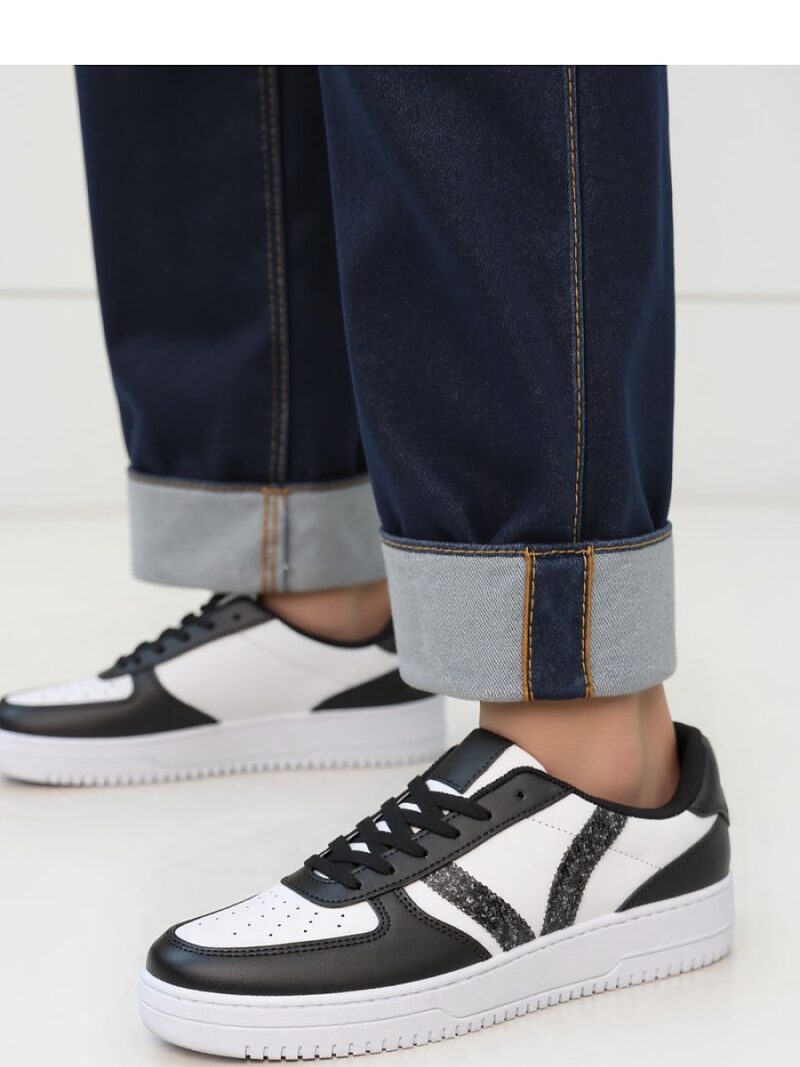 Damskie Sneakersy LORENEX BLACK - Inello - obrazek 4