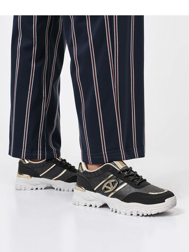Damskie Sneakersy BLUSH BLACK - Inello - obrazek 4
