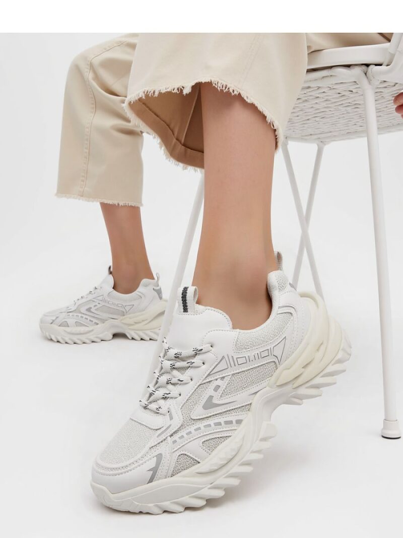 Damskie Sneakersy STORM X WHITE - Inello - obrazek 3