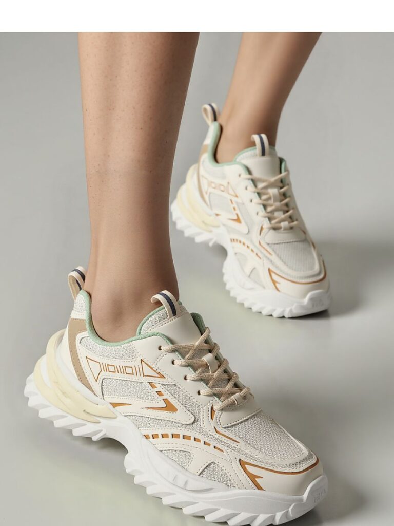 Damskie Sneakersy STORM X BEIGE - Inello