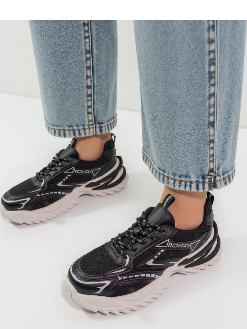 Damskie Sneakersy STORM X BLACK - Inello - obrazek 2