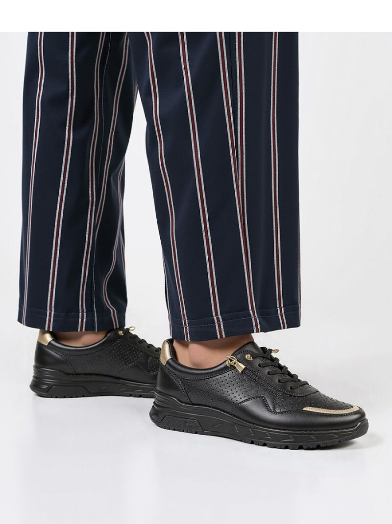 Damskie Sneakersy AVERIA BLACK ? Elegancja i Komfort na Co Dzień - Inello - obrazek 2