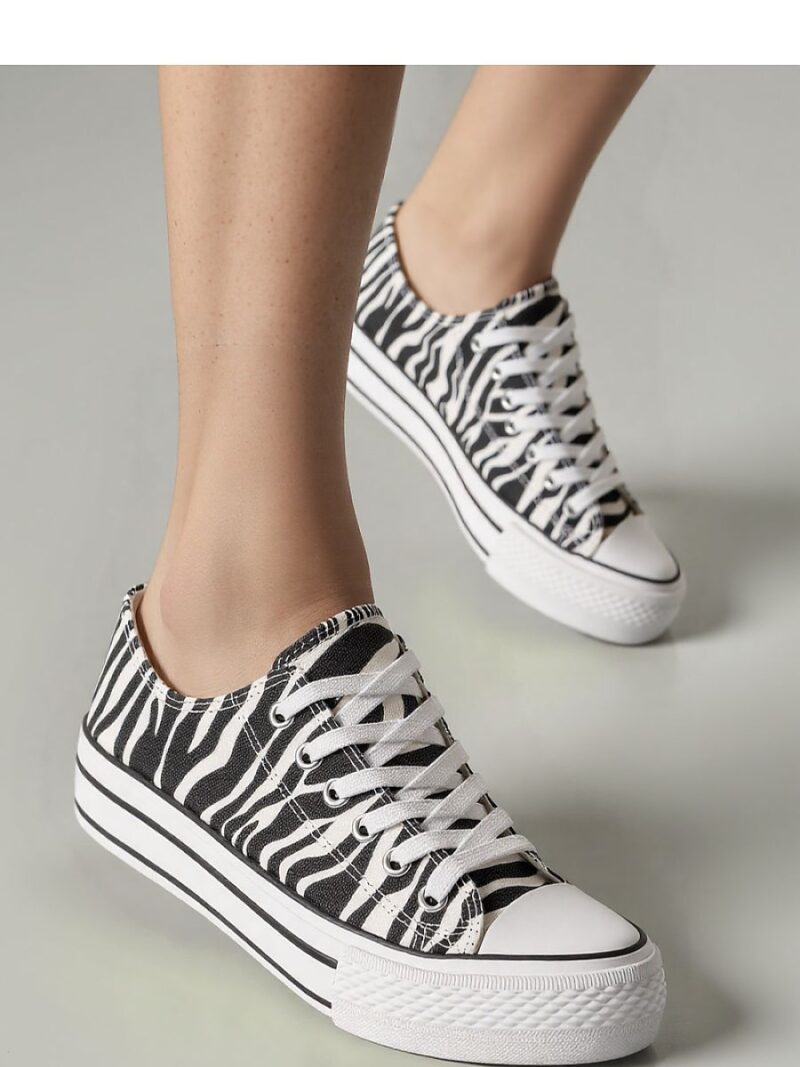 Damskie Trampki SAVANA ZEBRA - Inello - obrazek 2