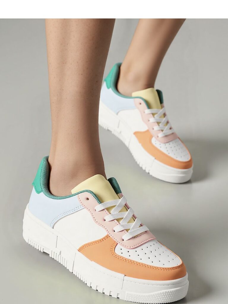 Damskie Sneakersy VEXANA ORANGE - Inello